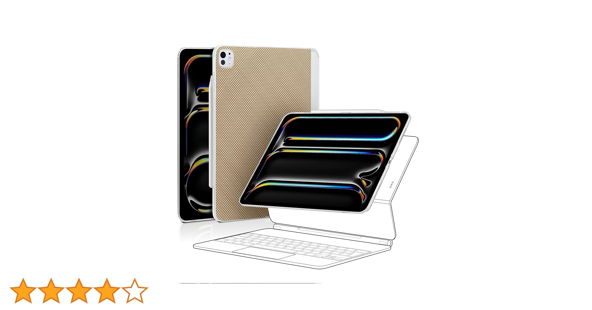 Amazon.co.jp: 「PITAKA」 iPad Pro 13インチ ケース M4 2024